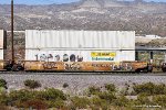 DTTX 765988-A with UPs and JB Hunt container load at Cajon CA. 9/17/2022.